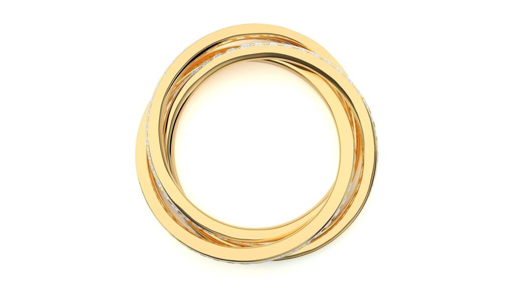 Serenity Band Ring – 18K Gold – 1.19ct