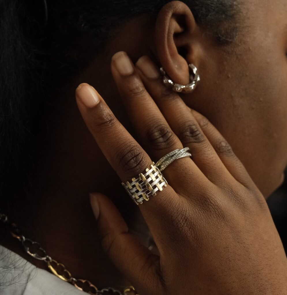 Basket Ring – 18K Rose Gold Basket Ring – 18K Rose Gold