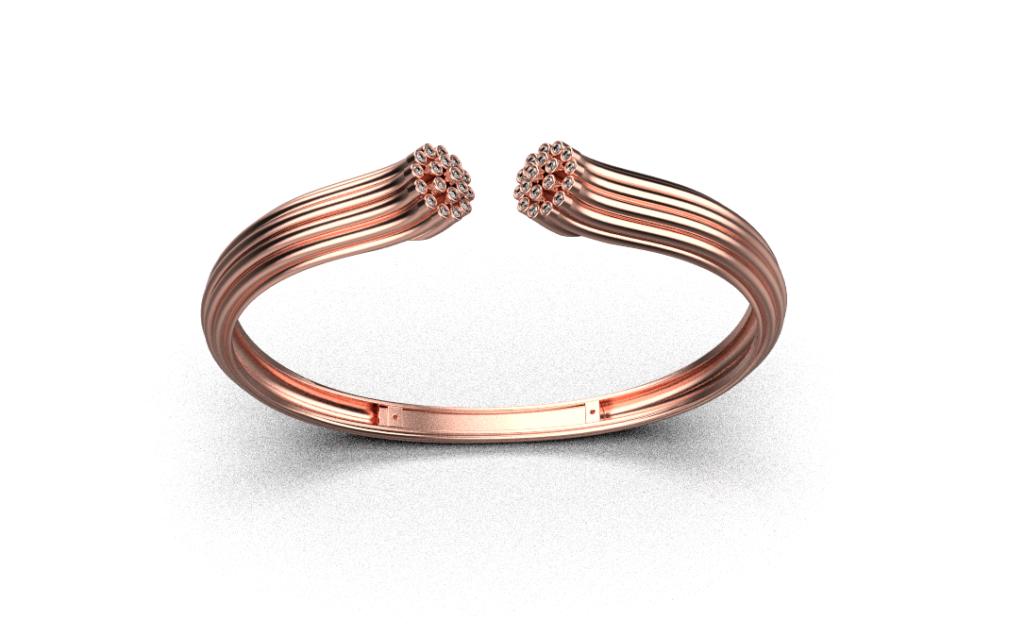 Blüte Bracelet 0.48ct – 18K Rose Gold