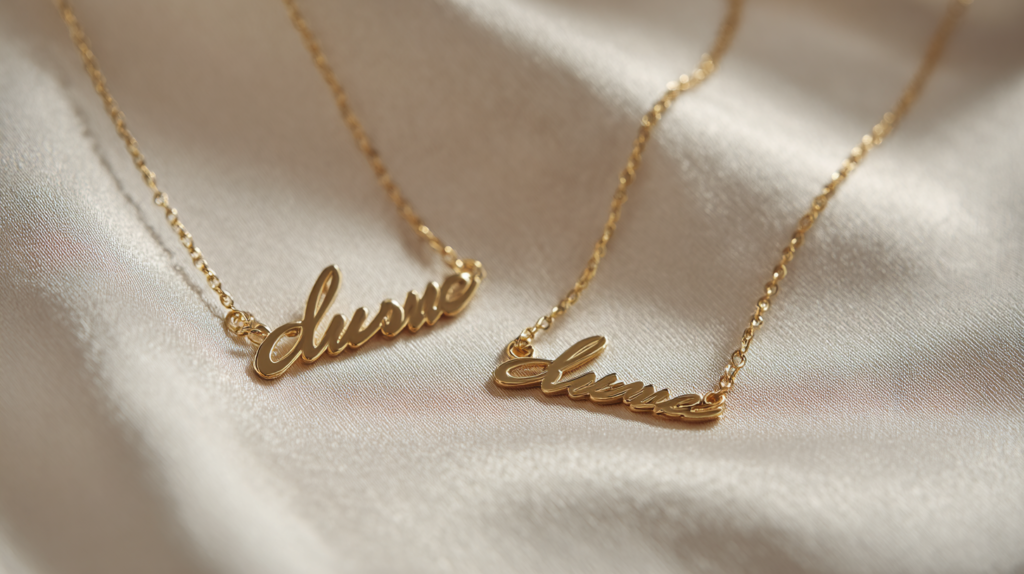 Nameplate Necklaces