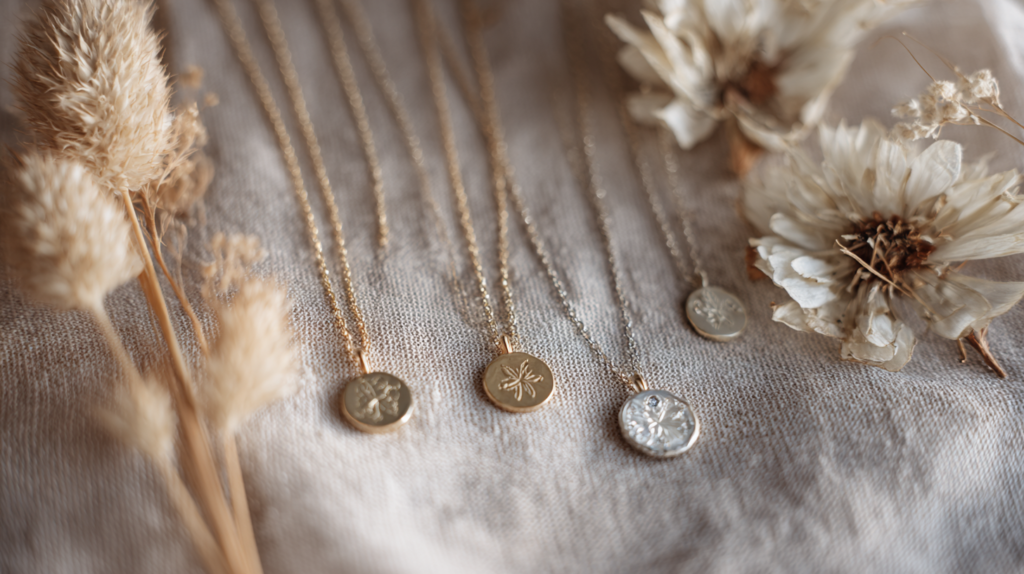 Custom-designed necklaces