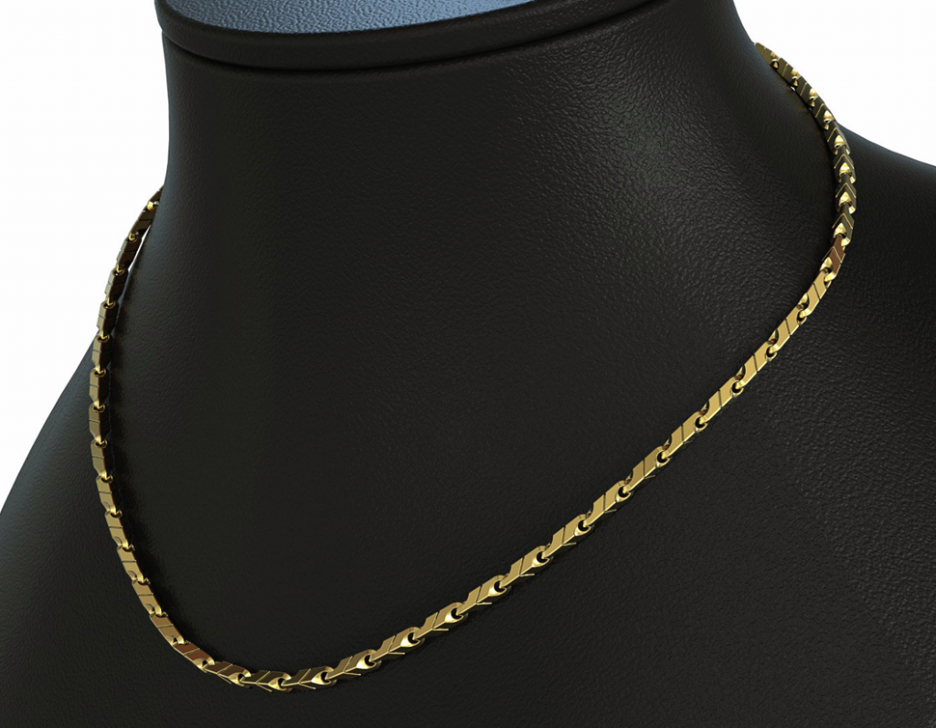 Cumbre Necklace – 18K Vermeil Gold