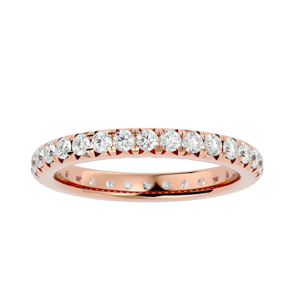 Eternity Band Ring – 18K Rose Gold 1.04ct Eternity Band Ring – 18K Rose Gold 1.04ct
