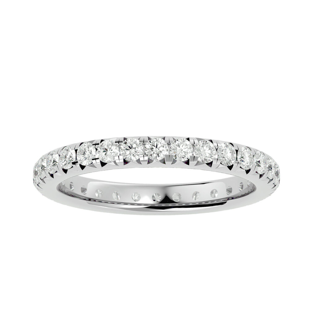 Eternity Band Ring – 18K White Gold 1.04ct Eternity Band Ring – 18K White Gold 1.04ct