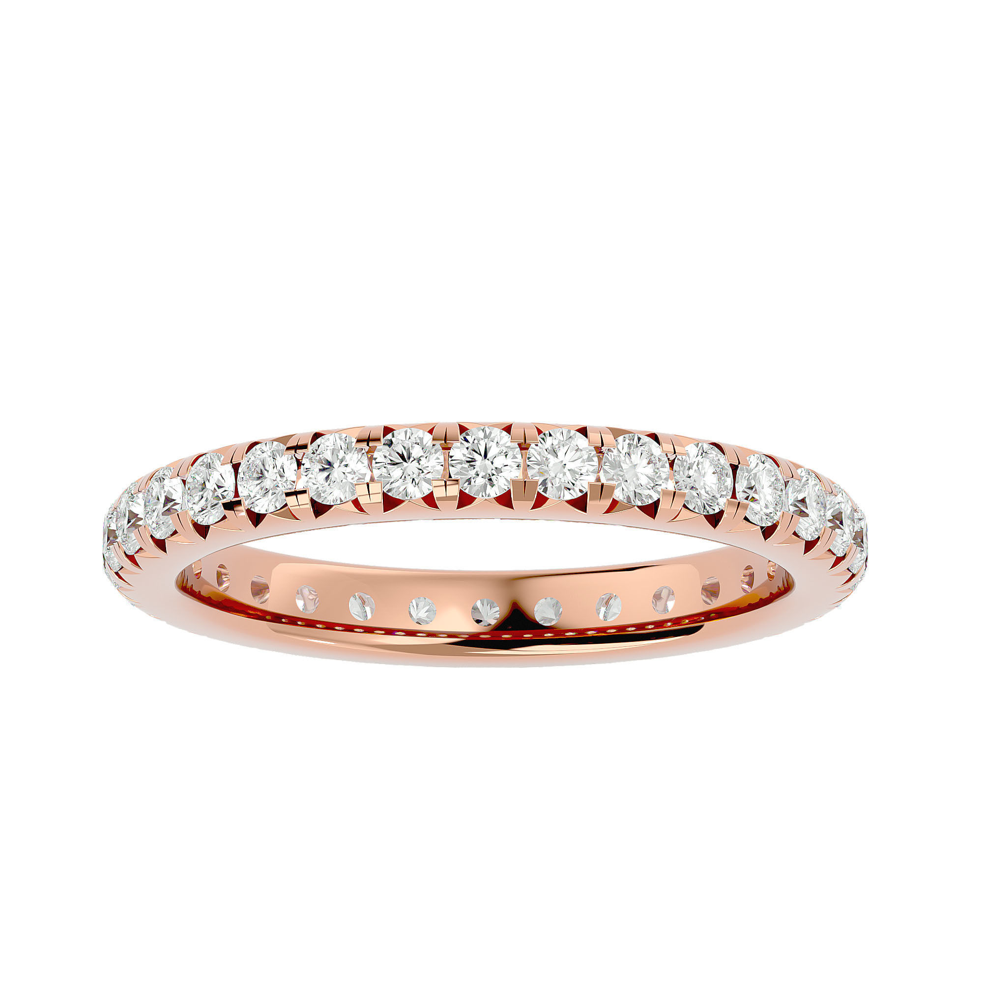Eternity Band Ring – 18K Rose Gold 1.04ct