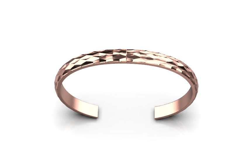 Mosaïque Bracelet – 18K Rose Gold