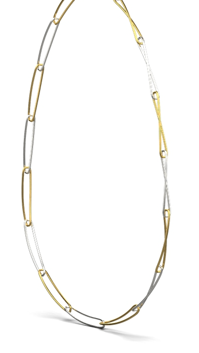 Hannah Necklace – 18K Gold, White Gold Hannah Necklace – 18K Gold, White Gold