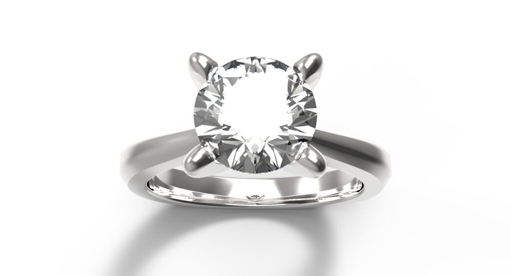 Jewelry. Men's .950 Platinum Band Ring.