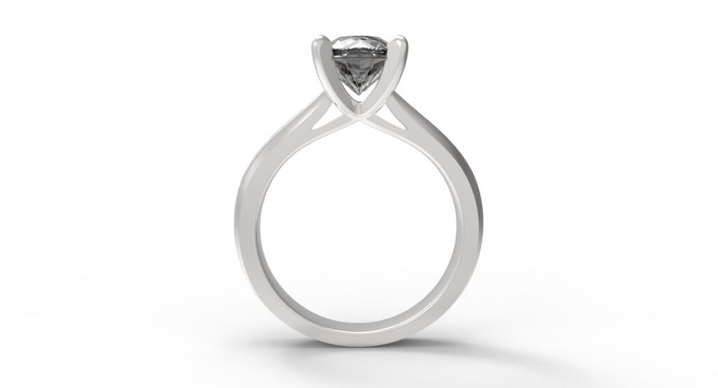 Platinum Round Brilliant Cut Wedding Engagement Ring 1.29ct Platinum Round Brilliant Cut Wedding Engagement Ring 1.29ct