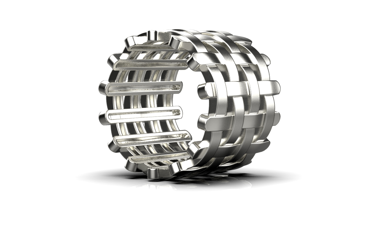 Basket Ring – Platinum