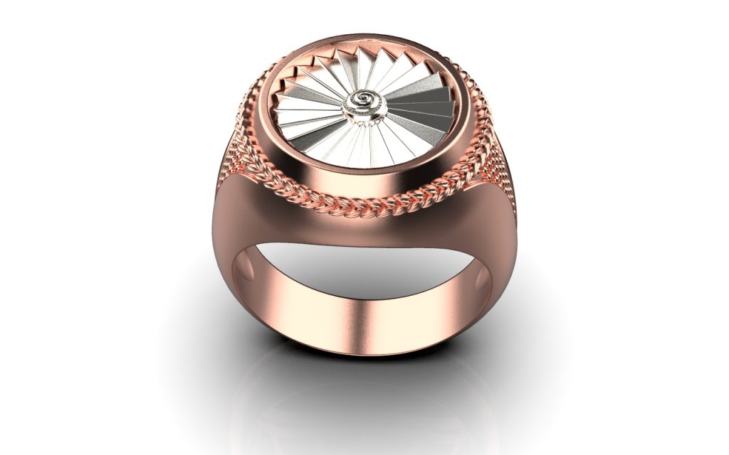Ugo Signet – 18K Rose Gold, White Gold Ugo Signet – 18K Rose Gold, White Gold