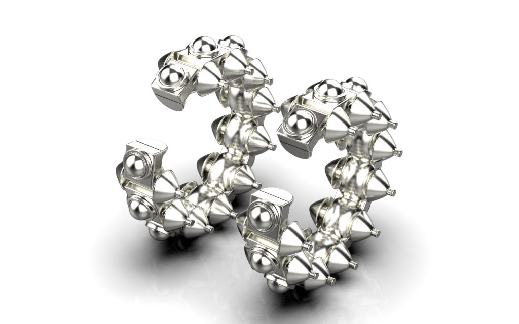 Serendipity Cuff Earrings – Sterling Silver Serendipity Cuff Earrings – Sterling Silver