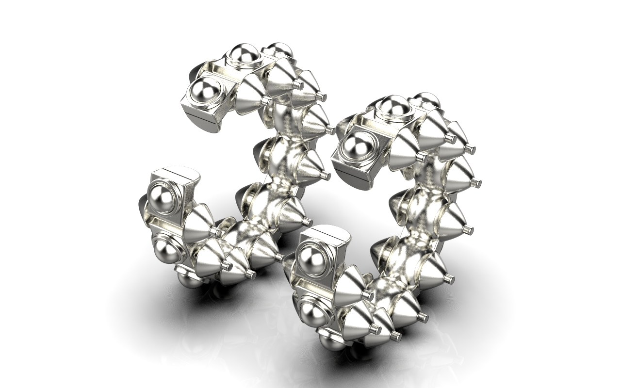 Serendipity Cuff Earrings – Sterling Silver