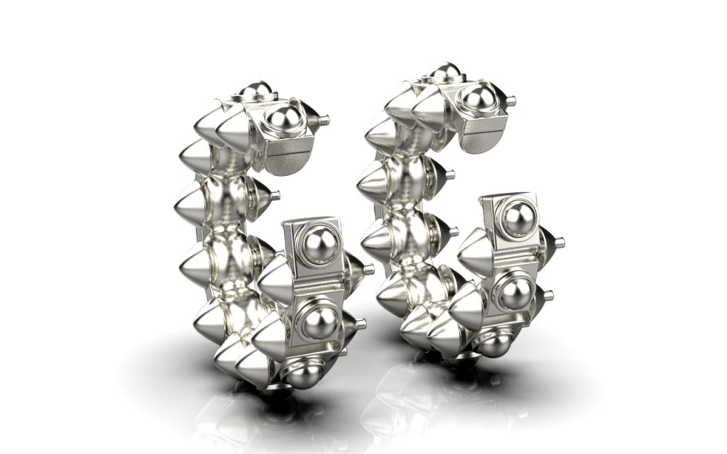 Serendipity Cuff Earrings – Sterling Silver Serendipity Cuff Earrings – Sterling Silver