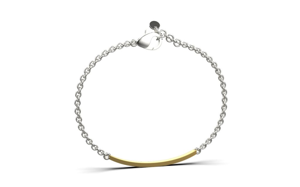 Katy Bracelet II – 18K Gold, White Gold Katy Bracelet II – 18K Gold, White Gold
