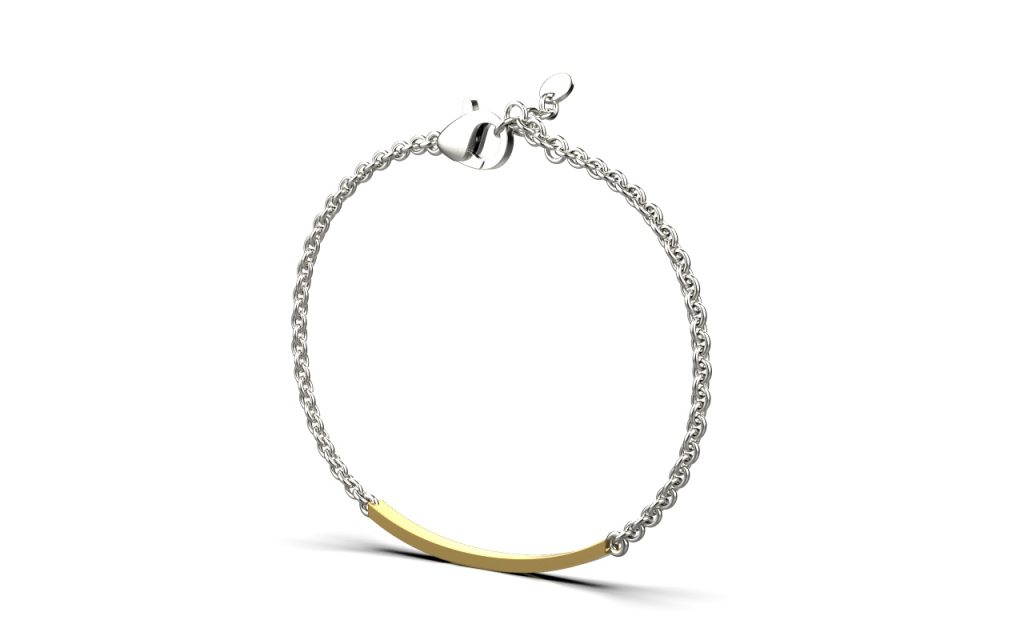 Katy Bracelet II – 18K Gold, White Gold Katy Bracelet II – 18K Gold, White Gold