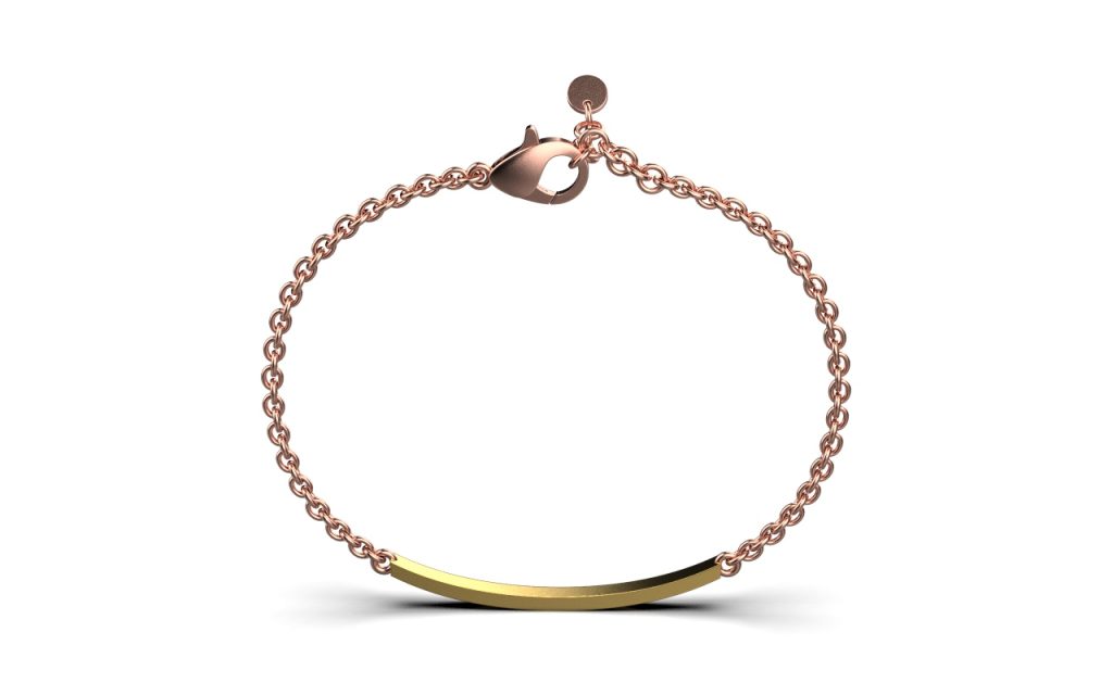 Katy Bracelet – 18K Gold, Rose Gold