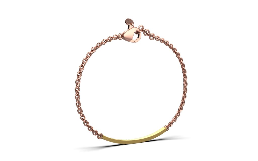 Katy Bracelet – 18K Gold, Rose Gold