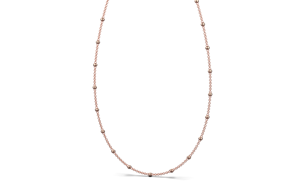 Seed Necklace – 18K Rose Gold