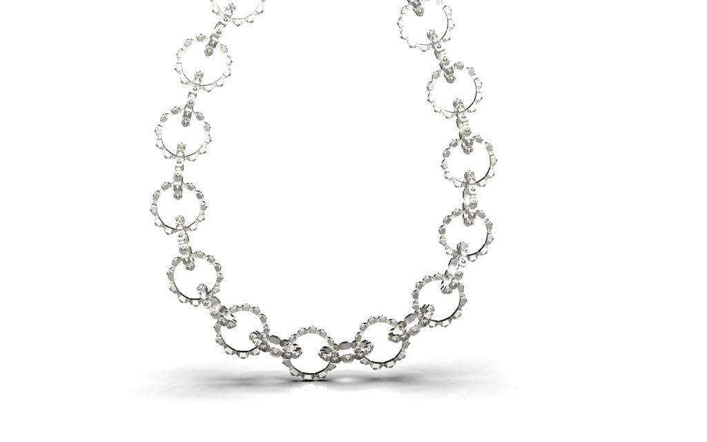 Empire Necklace – Sterling Silver Empire Necklace – Sterling Silver