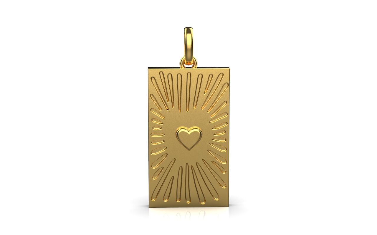 Love Pendant – 18K Gold