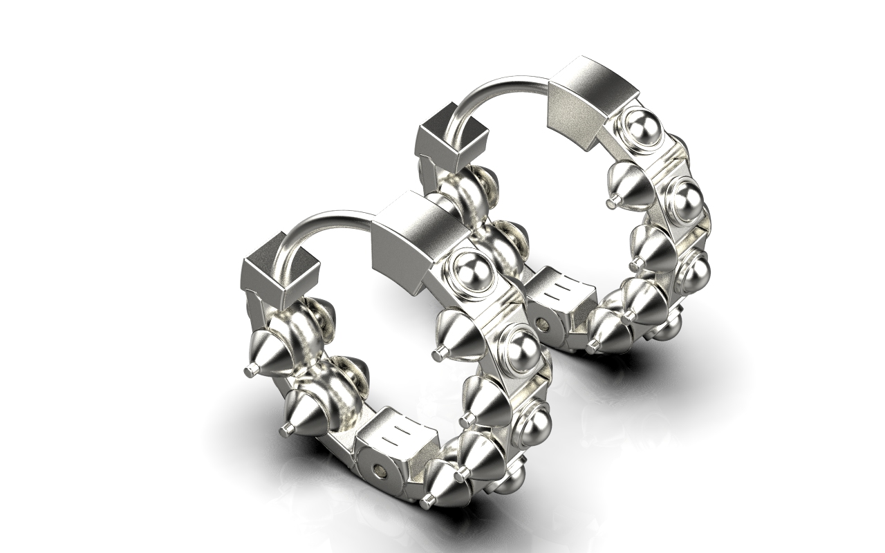 Serendipity Hoop Earrings – Sterling Silver