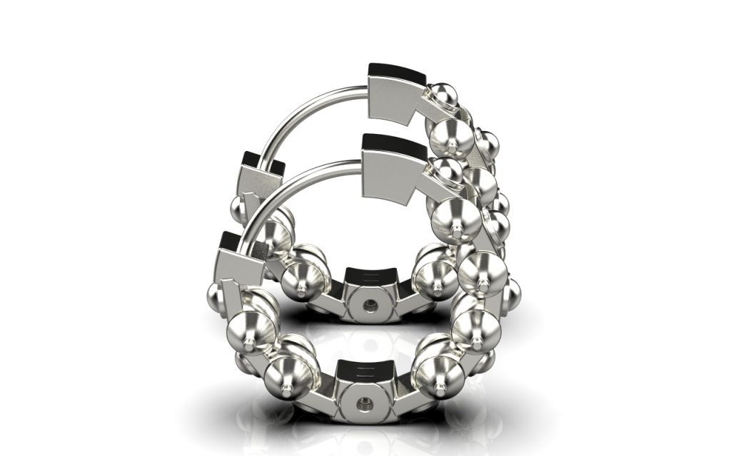 Serendipity Hoop Earrings – Sterling Silver