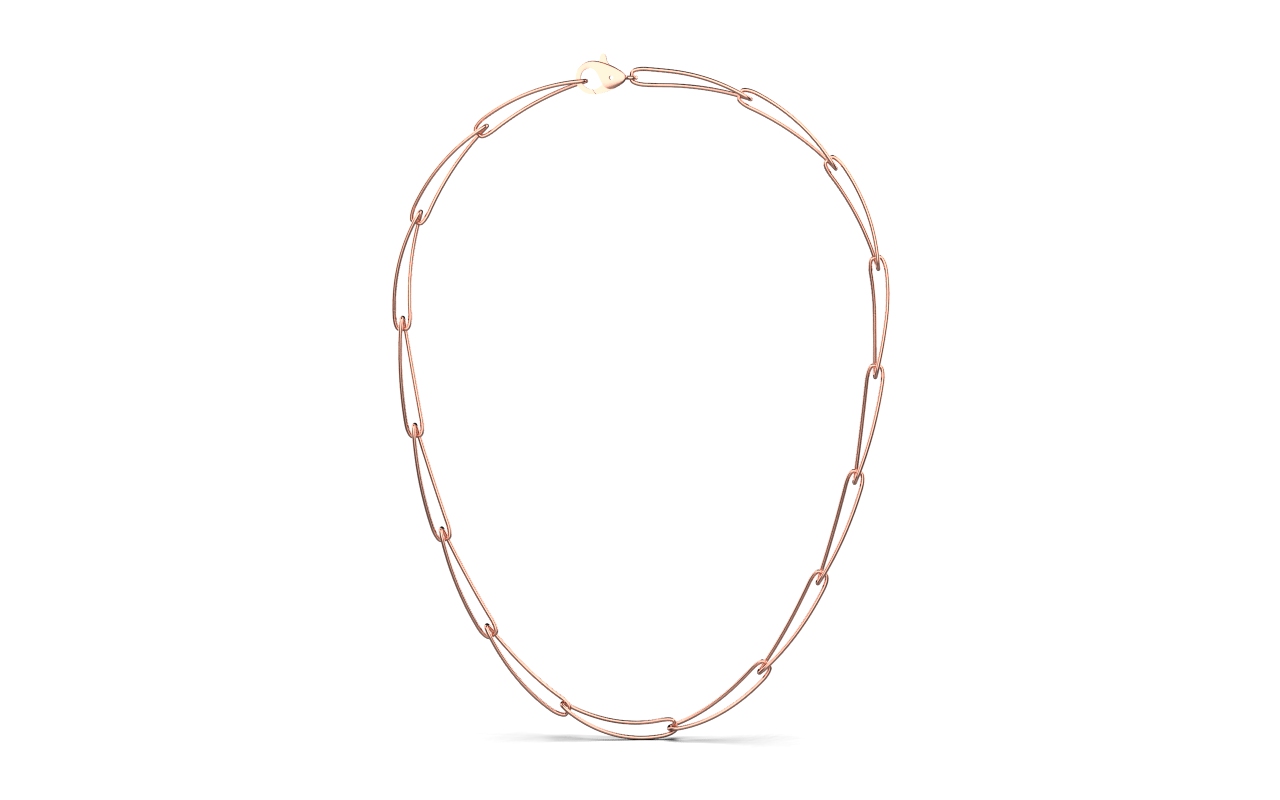 Hannah Necklace – 18K Rose Gold