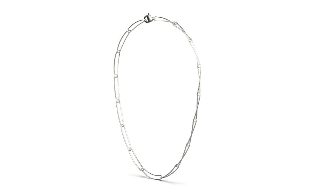 Hannah Necklace – Platinum