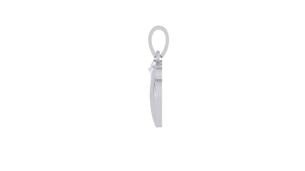 Whale Pendant – 18K White Gold Whale Pendant – 18K White Gold