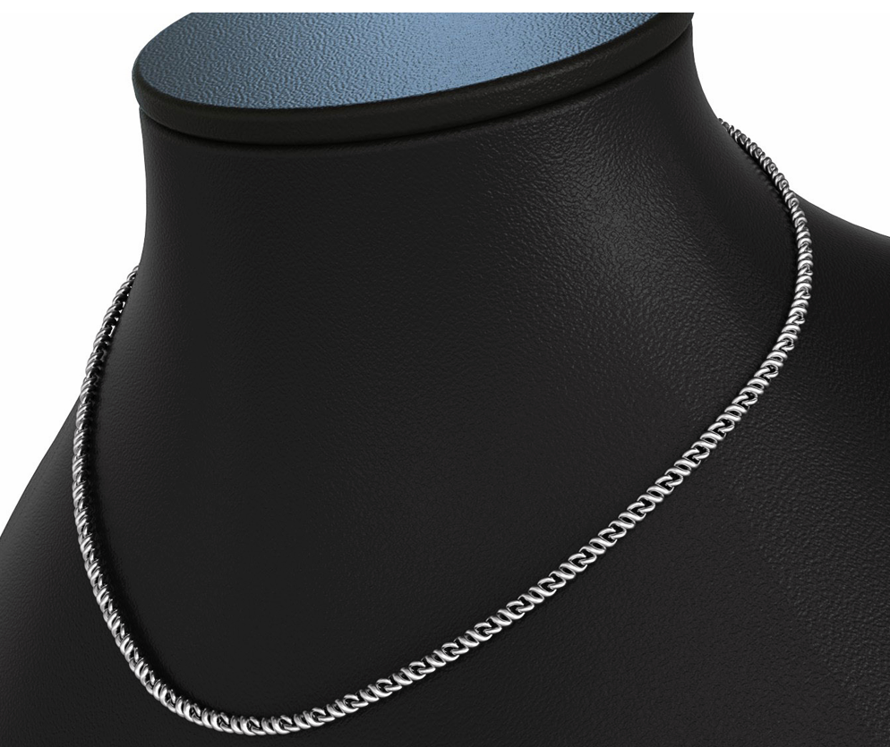 Nanya Link Necklace – Sterling Silver Nanya Link Necklace – Sterling Silver