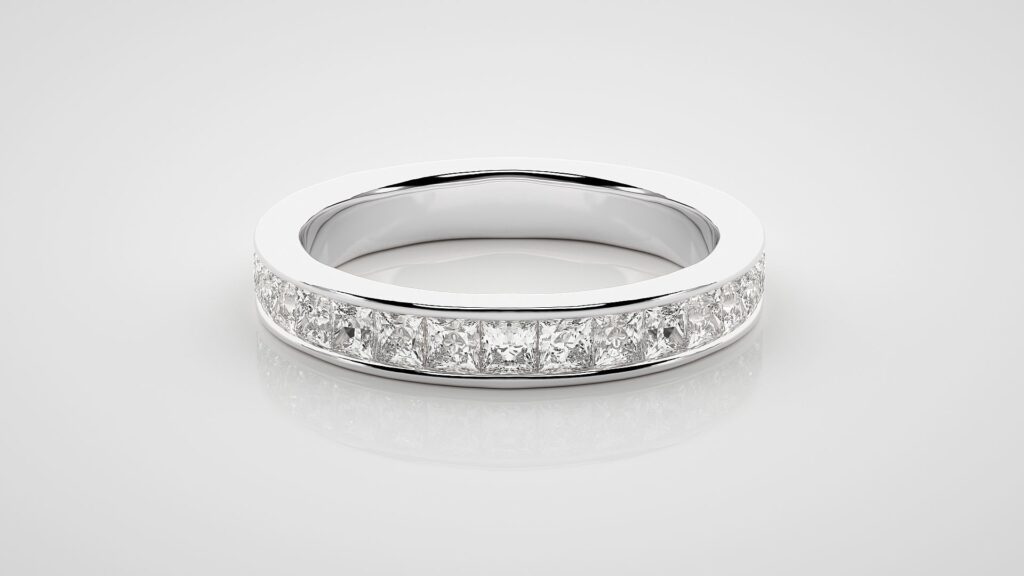 Princess Cut Ring – 18K White Gold – 1.78ct Princess Cut Ring – 18K White Gold – 1.78ct