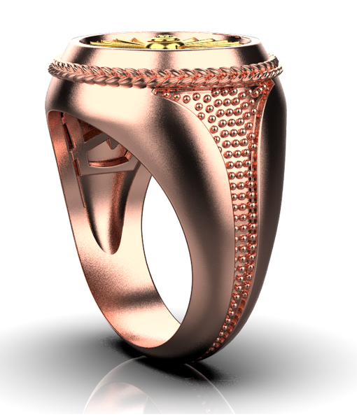 Ugo Signet Ring – 18K Gold, Rose Gold Ugo Signet Ring – 18K Gold, Rose Gold