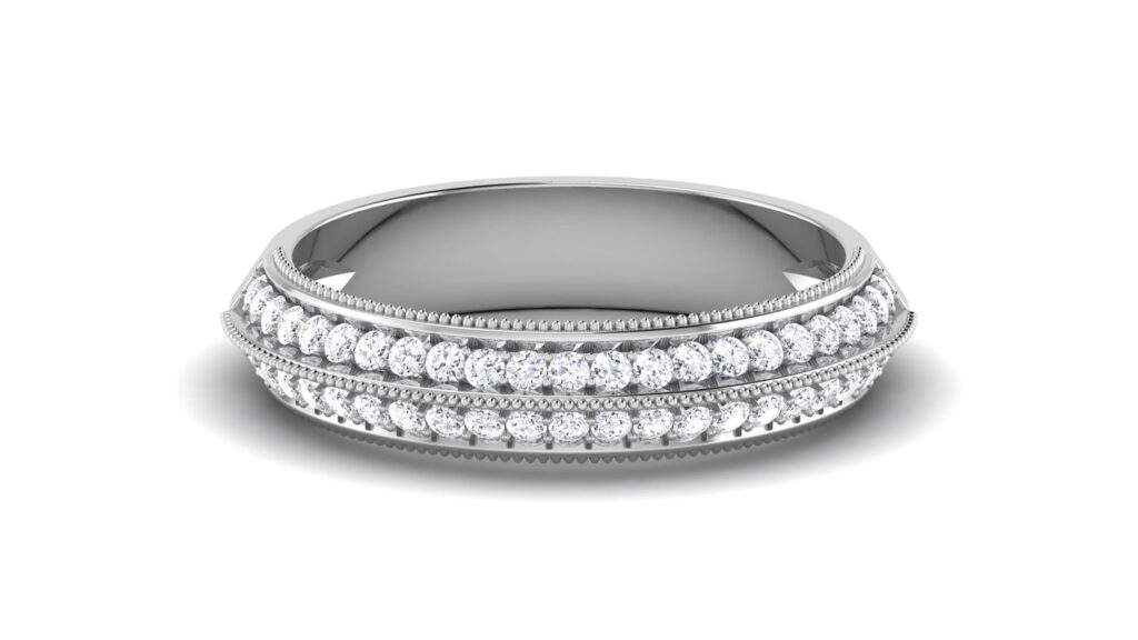 Round Cut Wedding Engagement Ring 0.37ct – Platinum