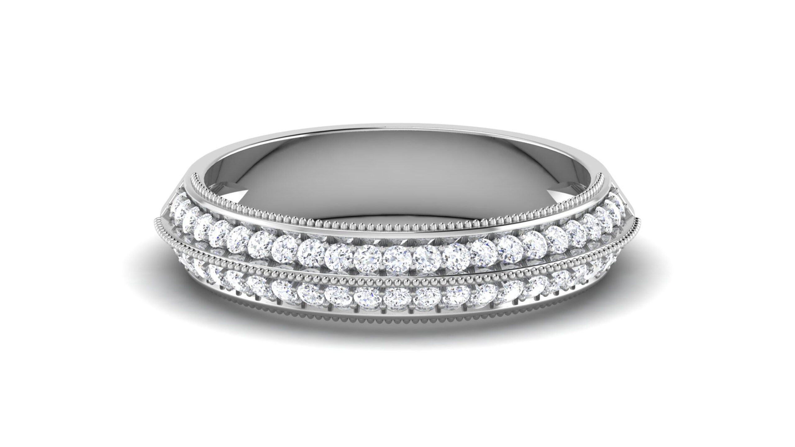 Round Cut Wedding Engagement Ring 0.37ct – Platinum