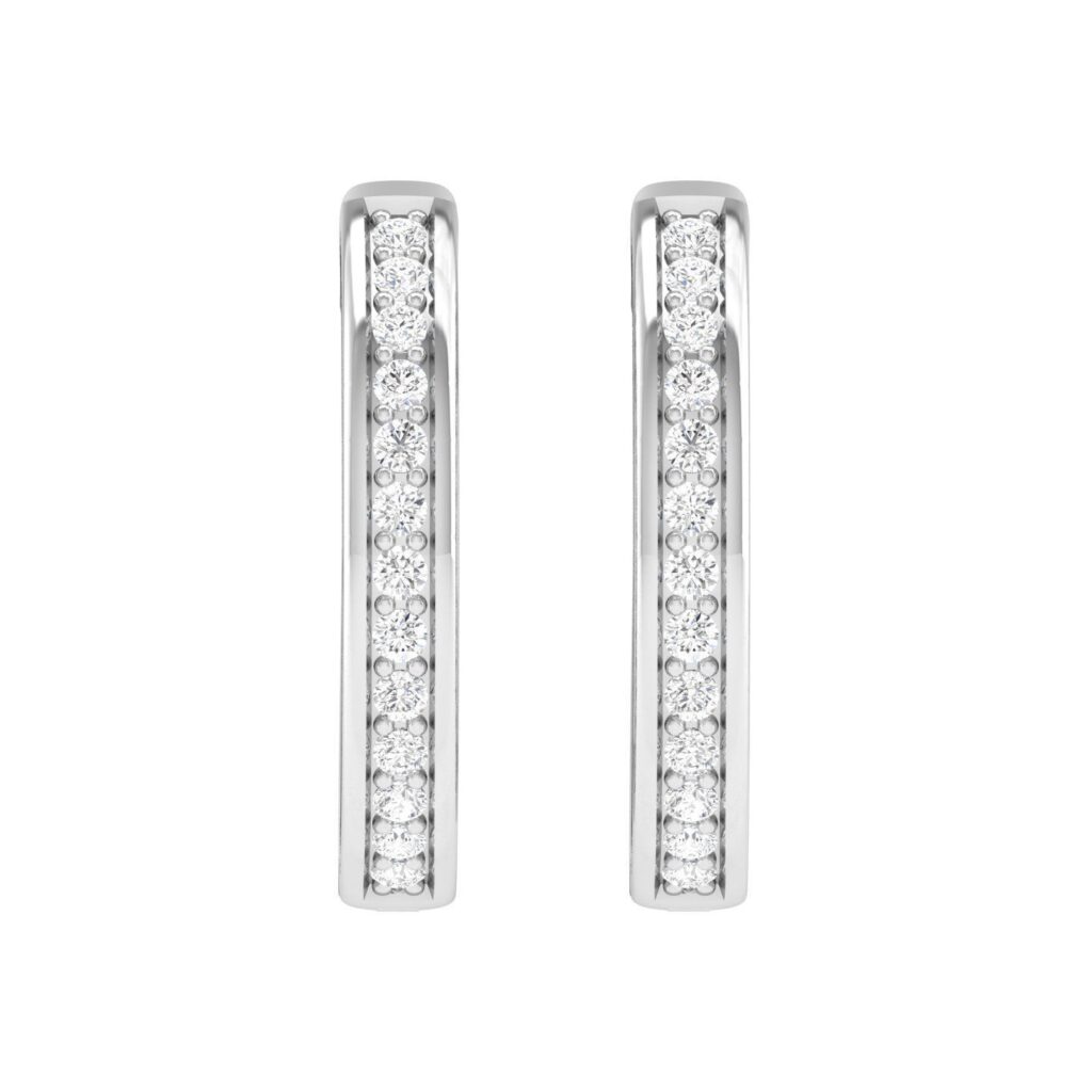 Loop Earrings – Platinum – 1.026ct